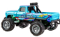Preview: 22697 RC-Monstertruck Die Cast 1:64 RTR blau